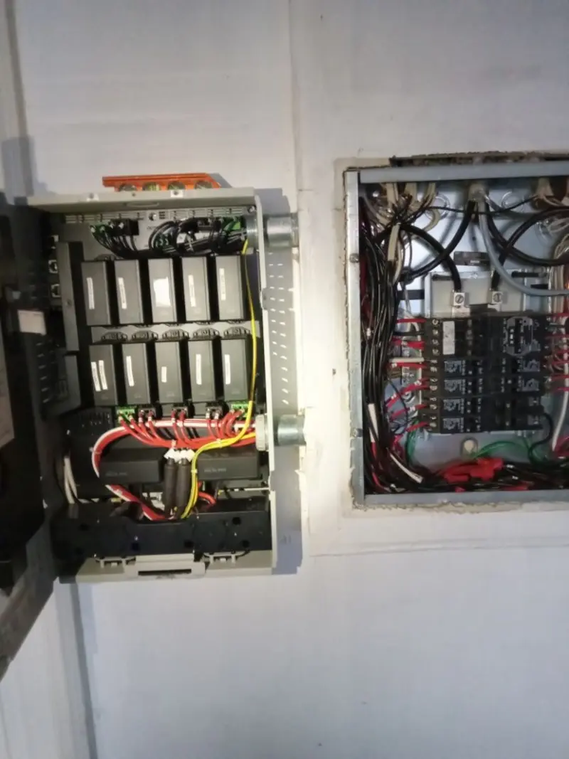 Electrical panel upgrade completed for Indoor Lighting Installation in Ardsley